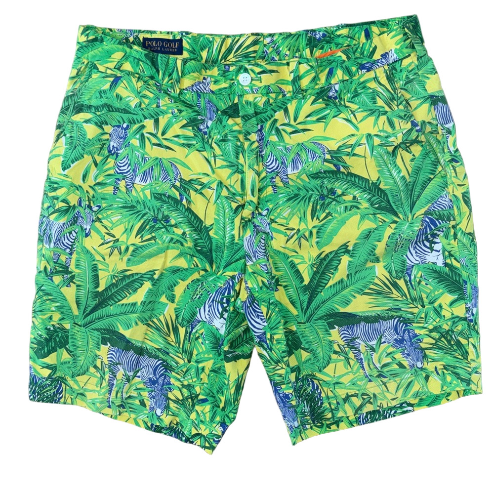Ralph Lauren Polo Golf Tropical Print Shorts Size 34 US Open 2015